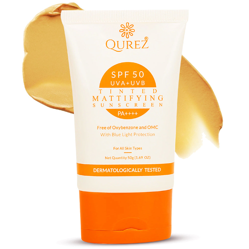 Mattifying Tinted Sunscreen SPF 50 PA++++ | Oxybenzone & OMC Free (The OG)