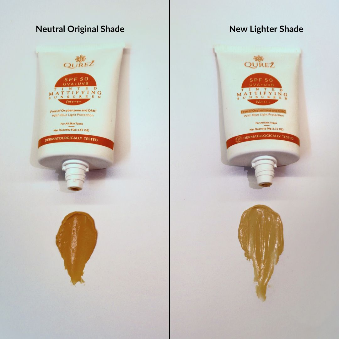 Mattifying Tinted Sunscreen | New Light Shade | SPF 50 PA++++