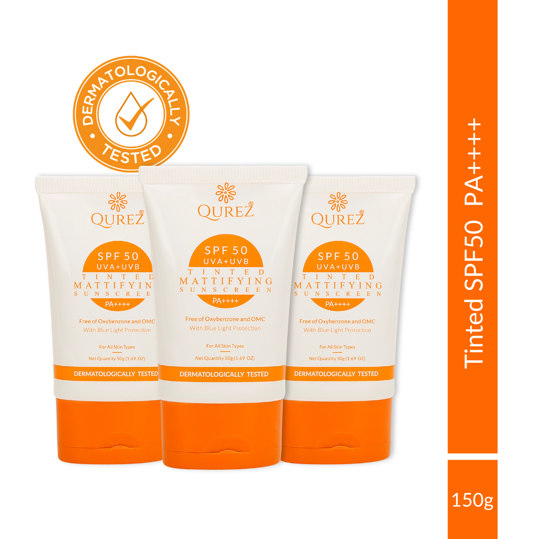 Mattifying Tinted Sunscreen SPF 50 PA++++ | Oxybenzone & OMC Free (The OG) In Vivo Tested