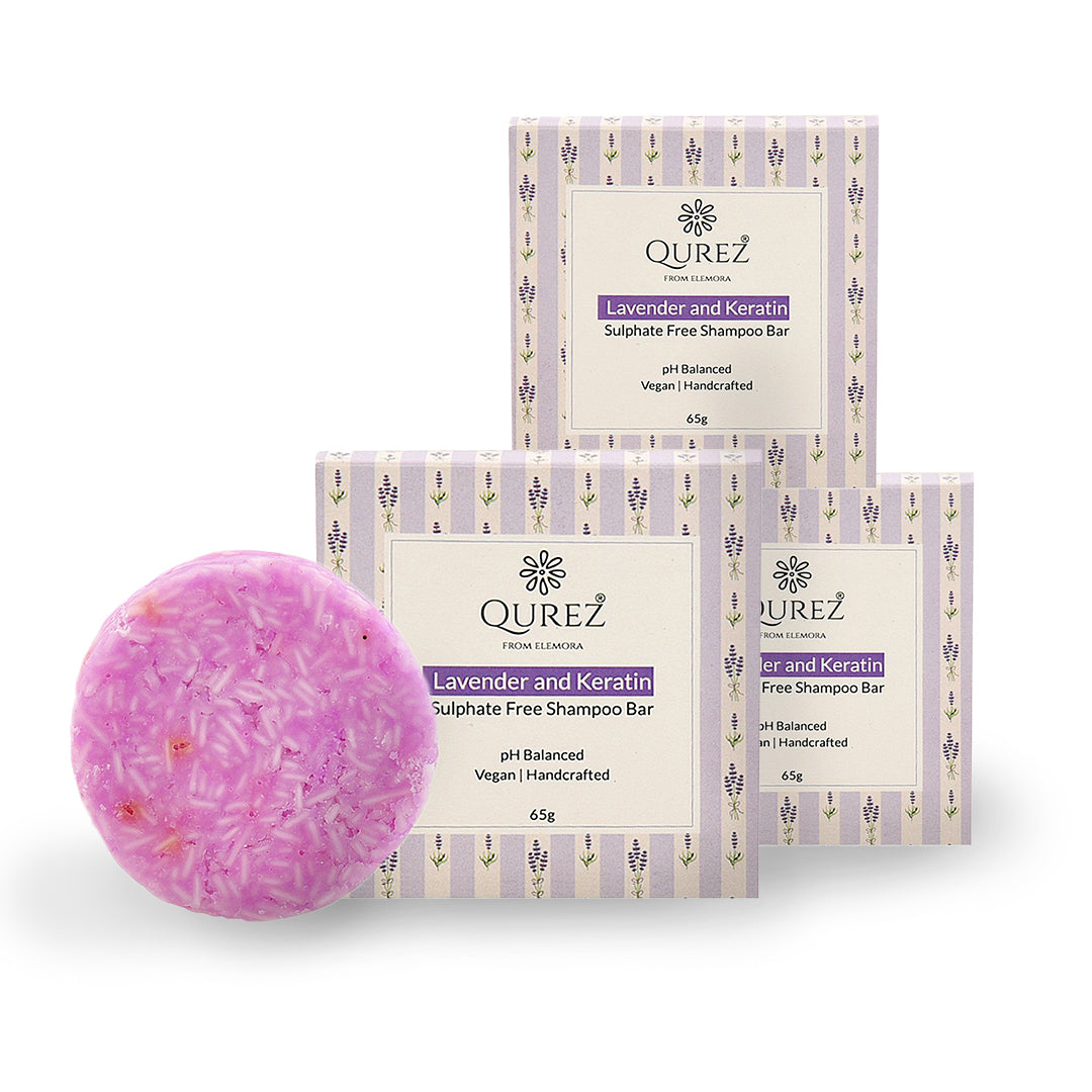 Lavender and Keratin Shampoo Bar, 65 g