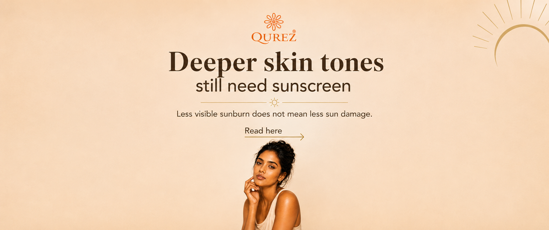 The Skin Myth Clinic by Qurez : Deeper skin tones do not require sunsc