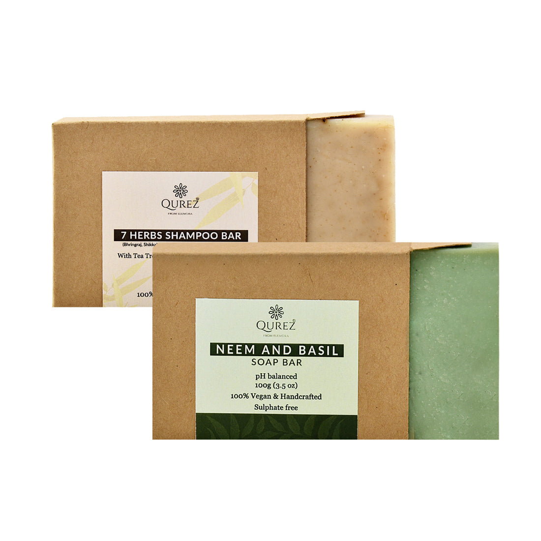 Redefine your bathing experience with our vegan shampoo and soap bars!