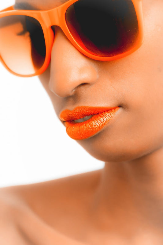 Who says brown or dark beauties can't carry off bright lipsticks!