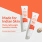 Qurez Tinted Mattifying Sunscreen SPF 50+ PA++++ (30g) ,Oil-Free, No White Cast, In Vivo Tested