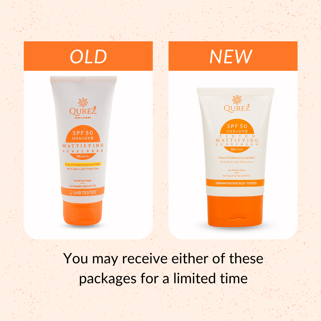 Mattifying Tinted Sunscreen  SPF 50 PA++++ | Oxybenzone & OMC Free