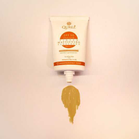 Mattifying Tinted Sunscreen | New Light Shade | SPF 50 PA++++