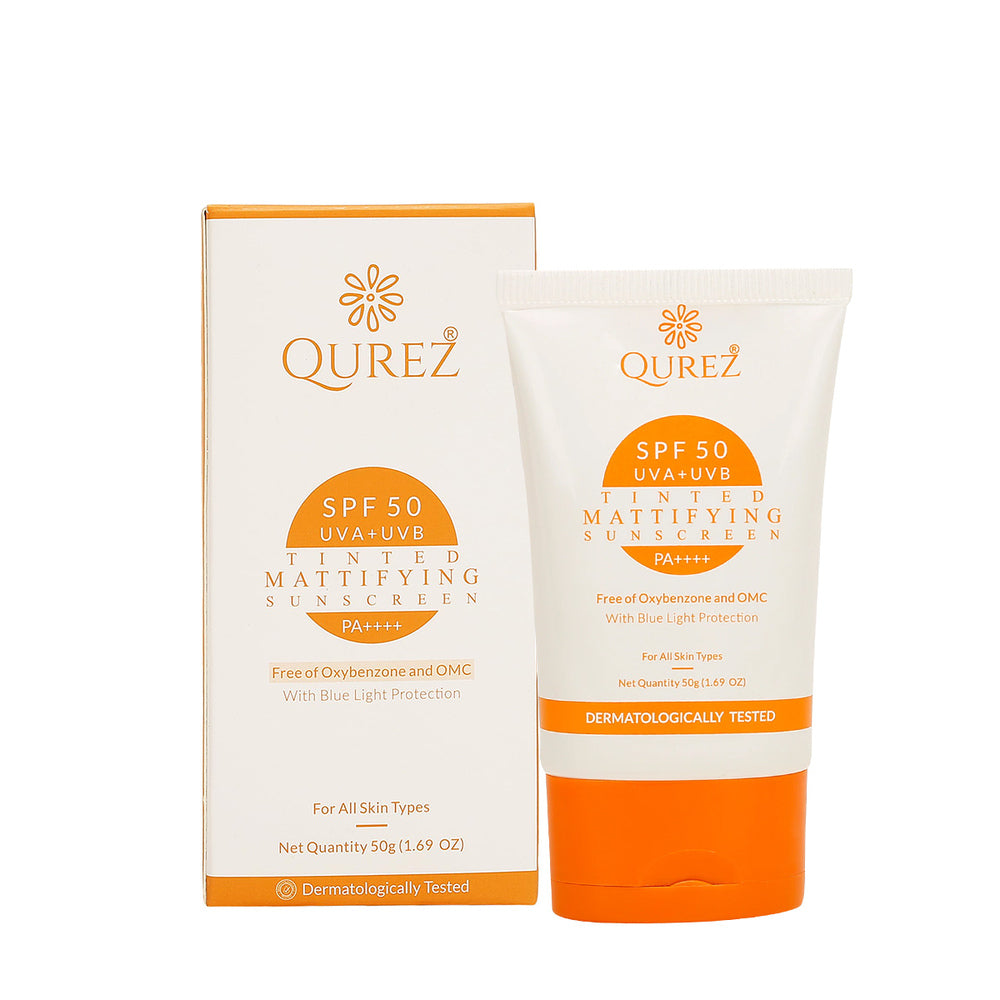 Mattifying Tinted Sunscreen  SPF 50 PA++++ | Oxybenzone & OMC Free