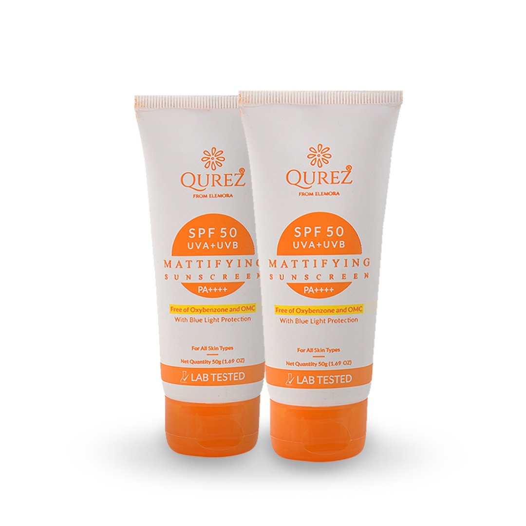 Mattifying Tinted Sunscreen  SPF 50 PA++++ | Oxybenzone & OMC Free