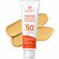 Qurez Tinted Mattifying Sunscreen SPF 50+ PA++++ (30g) ,Oil-Free, No White Cast, In Vivo Tested