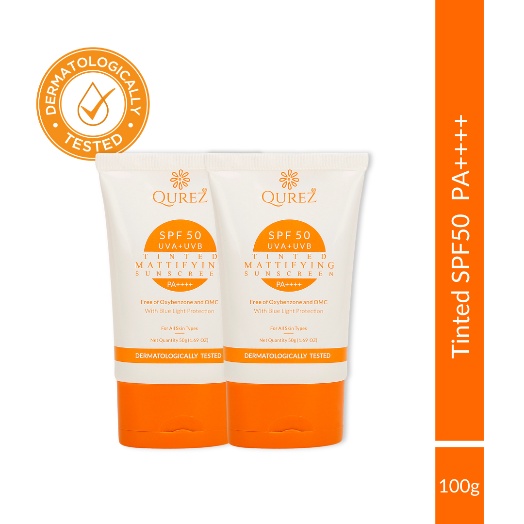 Mattifying Tinted Sunscreen  SPF 50 PA++++ | Oxybenzone & OMC Free (The OG)