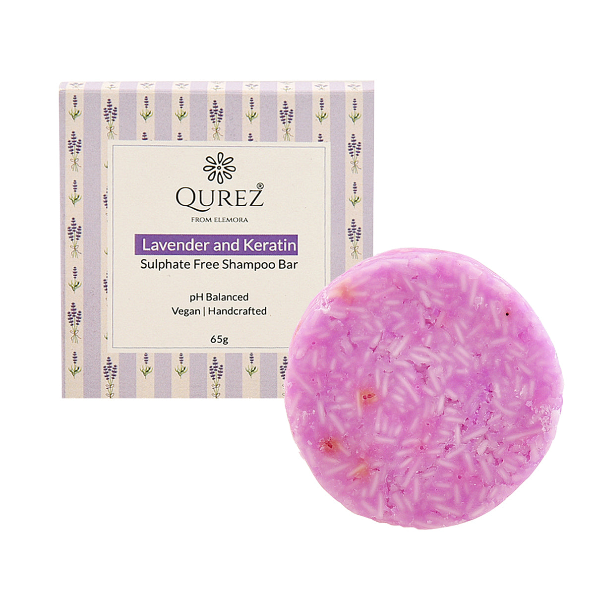 Lavender and Keratin Shampoo Bar, 65 g